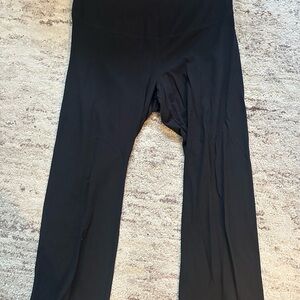 Old Navy Women's Black Boot Cut Pants Maternity